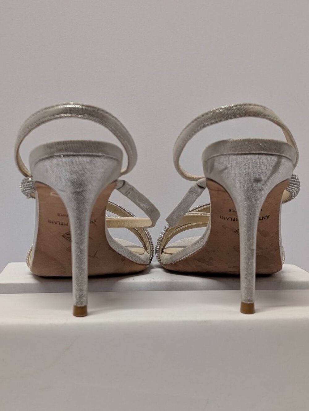 Antonio Melani Mesli Strappy Dress Sandal in Metallic Gold - Picture 11 of 15